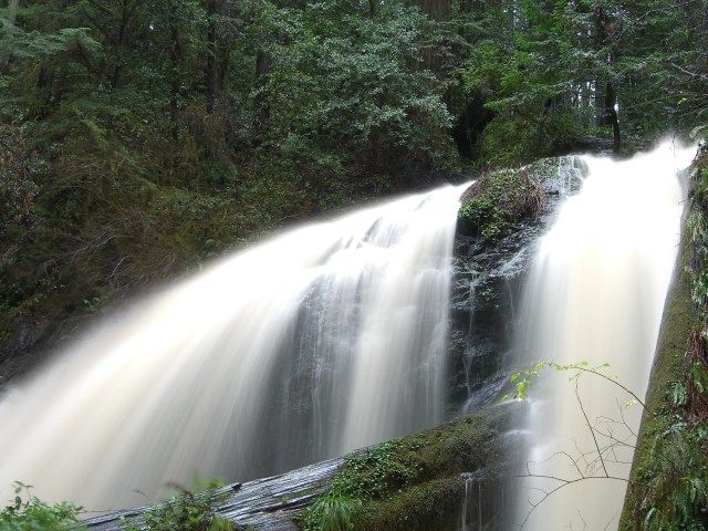 Russian Gulch Waterfall
