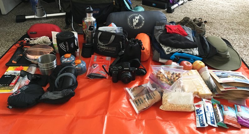 Backpacking Equipment Checklist